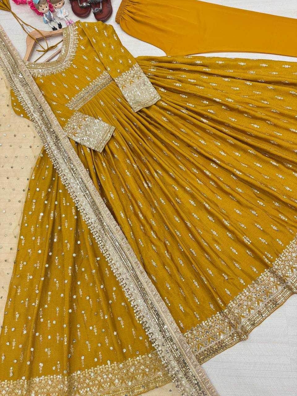 Chinon Embroidery Party Gown - MYLUXURY LANE ENTERPRISE